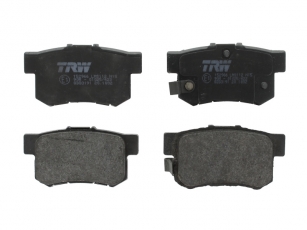 Купить GDB3191 TRW Тормозные колодки задние Цивик (1.8 i-VTEC, 2.0) с звуковым предупреждением износа